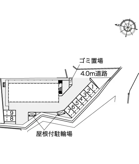 ★手数料０円★八王子市泉町　月極駐車場（LP）